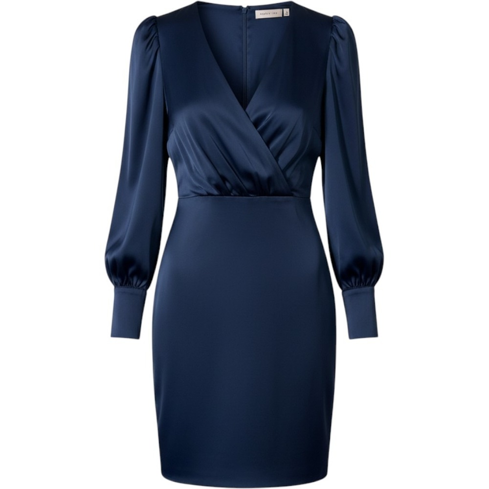 Adelyn Rae Satin Cocktail Dress Women's Medium
